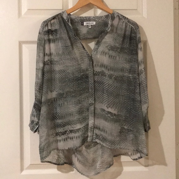 Jennifer Lopez Tops - Sheer Jennifer Lopez Blouse